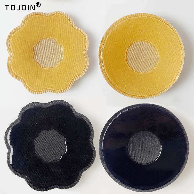 布面拉丝乳贴女士透气隐形防凸点防走光乳头贴布硅胶胸贴