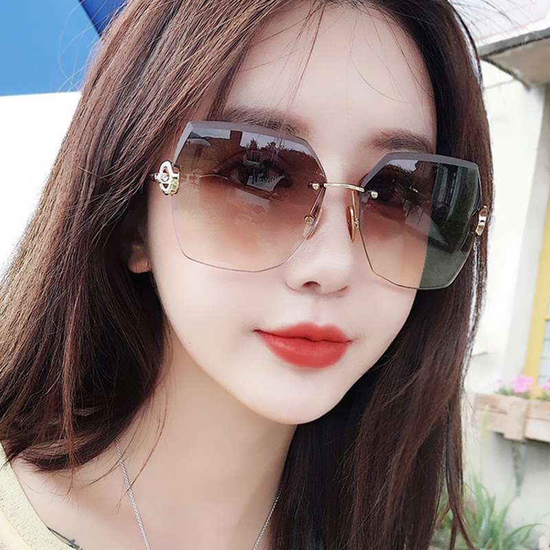 2020网红大框太阳眼镜潮流金属墨镜 显瘦太阳镜男女ins时尚眼镜潮
