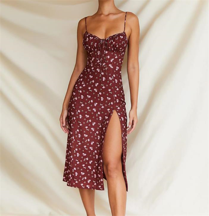 欧美性感吊带连衣裙 sexy sling dress women платьея ж