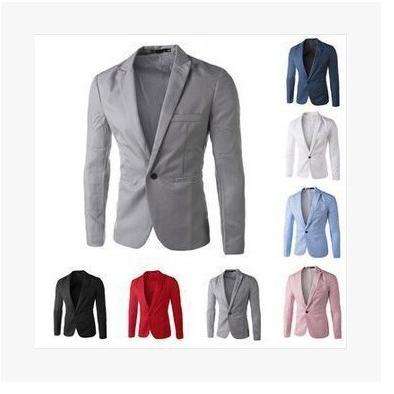 2023外贸新款男士休闲小西服 ebay韩版时尚男式西装外套