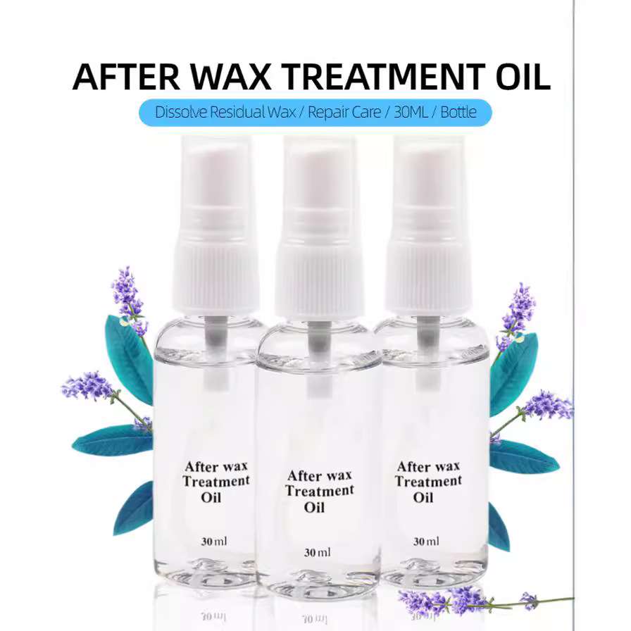 外贸脱毛后护理油脱毛蜡清洁用后护理液清除余蜡辅助脱毛液体