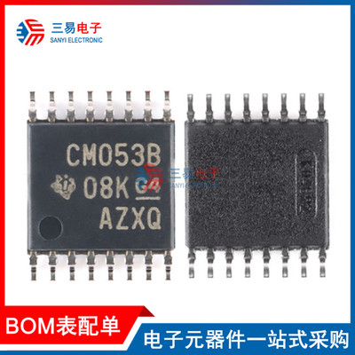 CD4046BPWR 贴片TSSOP-16 丝印CM406B 频率合成器芯片 全新原装