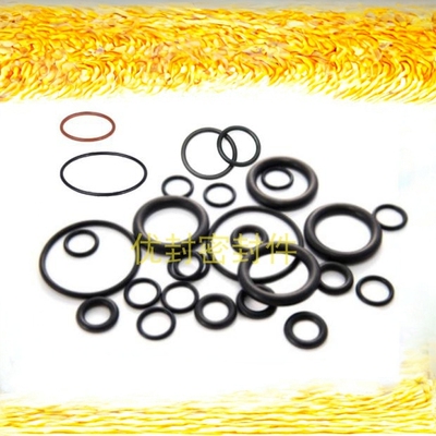 丁晴密封圈o型圈进口耐油耐高温日本P系列3-50耐磨黑色密封件