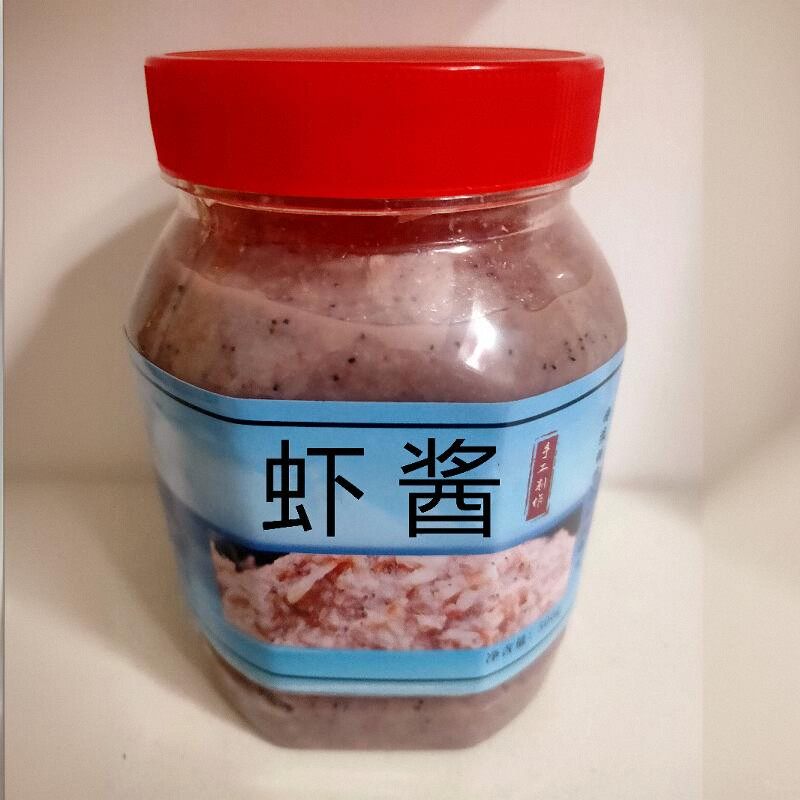 虾酱非即食特产虾酱调味酱阳江虾膏渔民制含虾酱1斤虾膏咸虾仔
