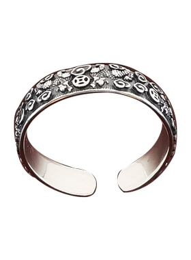 貔貅开口自律单身戒指男士指环女