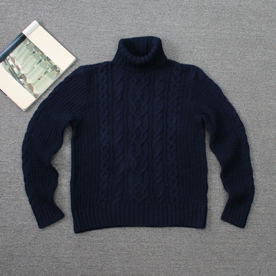 乐福佬仁 绿标 女装高领 纽花毛衣 F14  we shi today