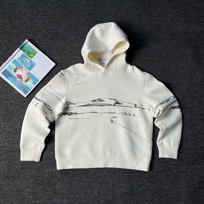 义大力 鼎奢 啊嘛泥 男女同款 太空棉 连帽卫衣微瑕we shi today