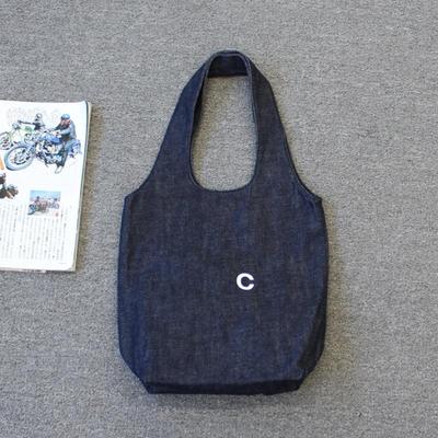 啊/P/C 女士 Denim Indigo蓝染牛仔托特包we shi today