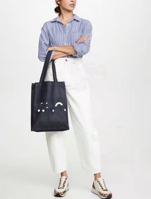 we shi today啊/皮/C 原色 女包 蓝染INDIGO会掉色简约百搭手提包