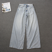 瑞哥女装 today shi 洗水直筒牛仔裤 瑕疵we