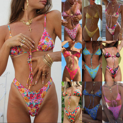 Swimwear Women Summer Micro Triangle Push Up Bathing Suit