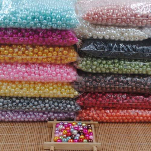 不掉皮4-12mm仿珍珠DIY手工材料