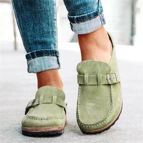2026shoewomen圆头低跟