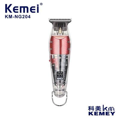 KEMEI/理发器NG204小型电推子静音LCD数显USB家用发廊理发器