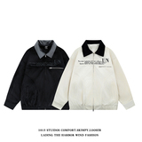 美式cleanfit外套2025春季设计感潮牌青少年夹克1015-JK137-P135，男装夹克，四季星座1015