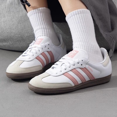 正品阿迪达斯三叶草女鞋 SAMBA OG W 德训鞋JI2677 JI2678 JI2724