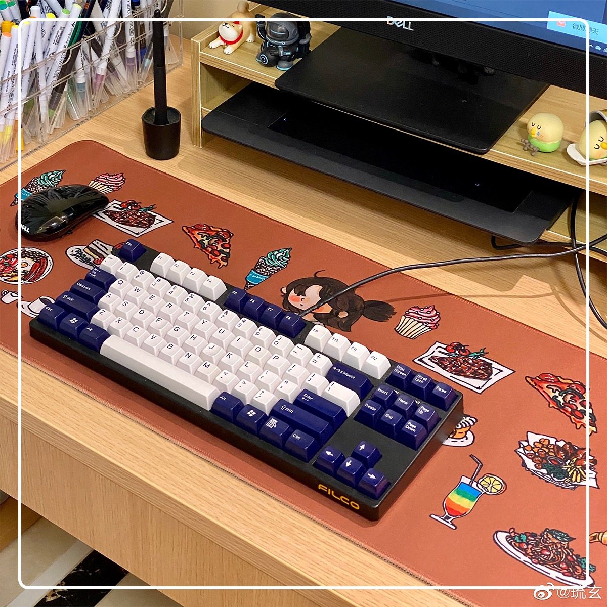 原创设计大尺寸鼠标垫琉玄