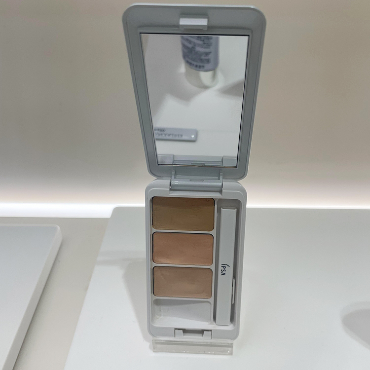 ipsa茵肤莎三色无暇修饰遮瑕膏遮盖痘印黑眼圈