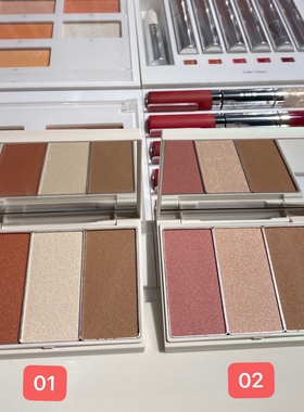 亏本清专柜代 日本RMK圣诞限定款腮红 3色腮红盘