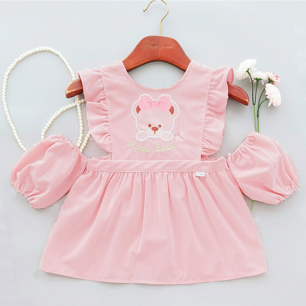 宝宝灯芯绒无袖罩衣围裙防水防脏反穿衣儿童春秋冬儿童围兜吃饭衣,童装/婴儿装/亲子装,反穿衣/罩衣,淘宝优惠券,粉丝福利购,淘宝优惠卷