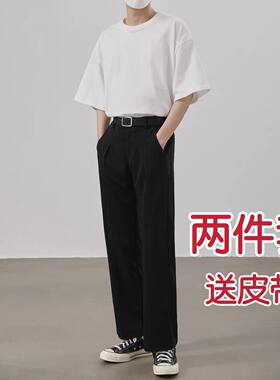 两件套装春夏季高档西装
