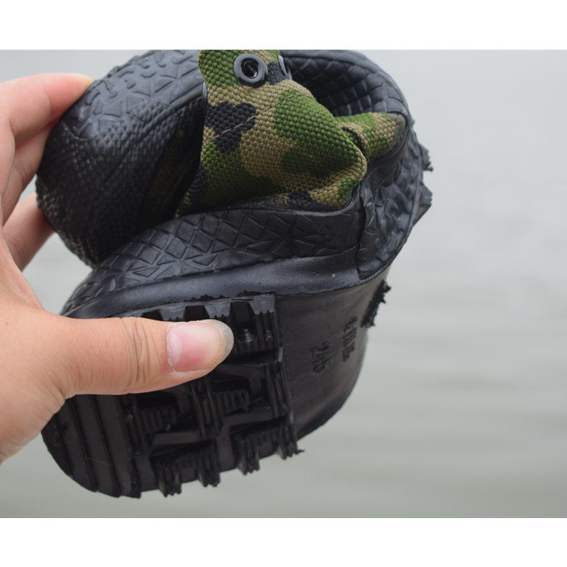 Bottes militaires en toile - dérapage - Ref 1399595 Image 3