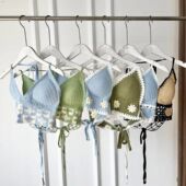 Hanging sling挂脖裹胸V领吊带女 chest wrapped neck and