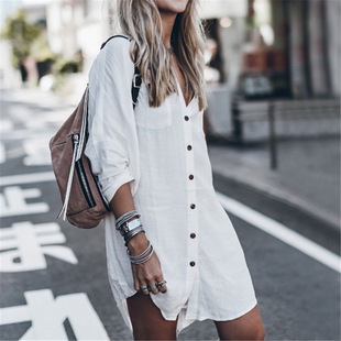 women's  beach  casual  cardigan  shirt   沙滩休闲开衫衬衣女
