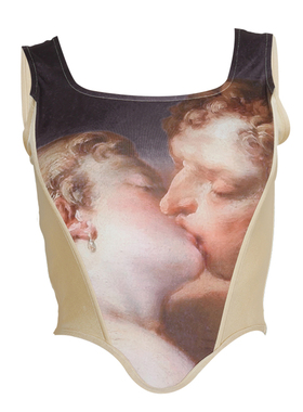 Neck Patchwork with Irregular Hem Camis Party Club Tops背心