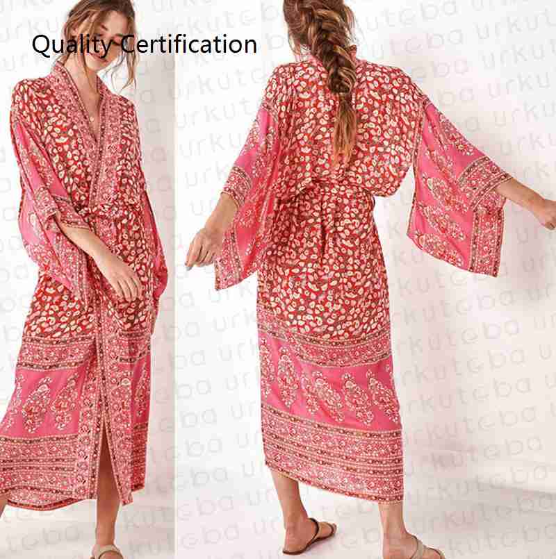 Beach Cardigan Bikini Cover Up Wrap Beachwear Long dress