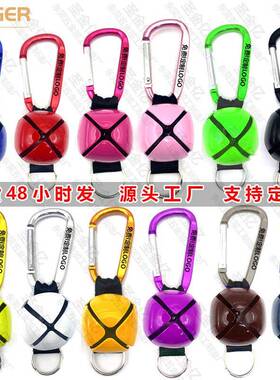现货登山扣铃铛双频口哨防熊 户外徒步体育赛事定制LOGO锌合金