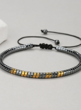 Handmade woven bracelet for cross-border men跨境男项链饰品