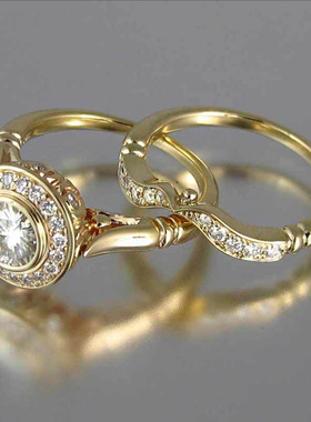 Engagement rings for European and American couples欧美戒指
