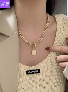 Personalized Clavicle Chain Ladies Necklace跨境女士项链首饰
