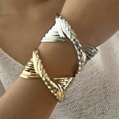 style wristband bracelet New vintage twisted for women女手镯