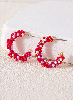 Cross-border new Bohemian fringed ear cuff ladies' accessory