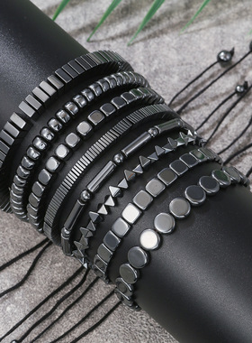 Cross-border new woven adjustable bracelet accessories手链