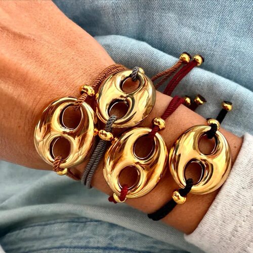 Niche bracelet, trendy and fashionable men's jewelry跨境饰品