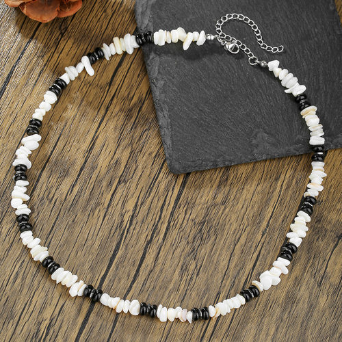 Bohemian shell necklace for men - beach accessory跨境男项链