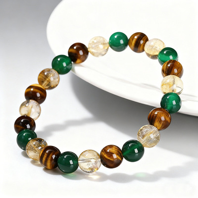 Cross-border tiger eye stone bracelet for women jewelry手链