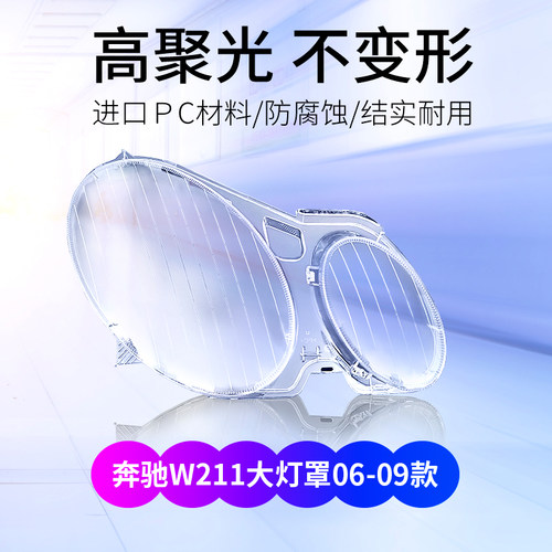 适用于奔驰E级系列大灯罩