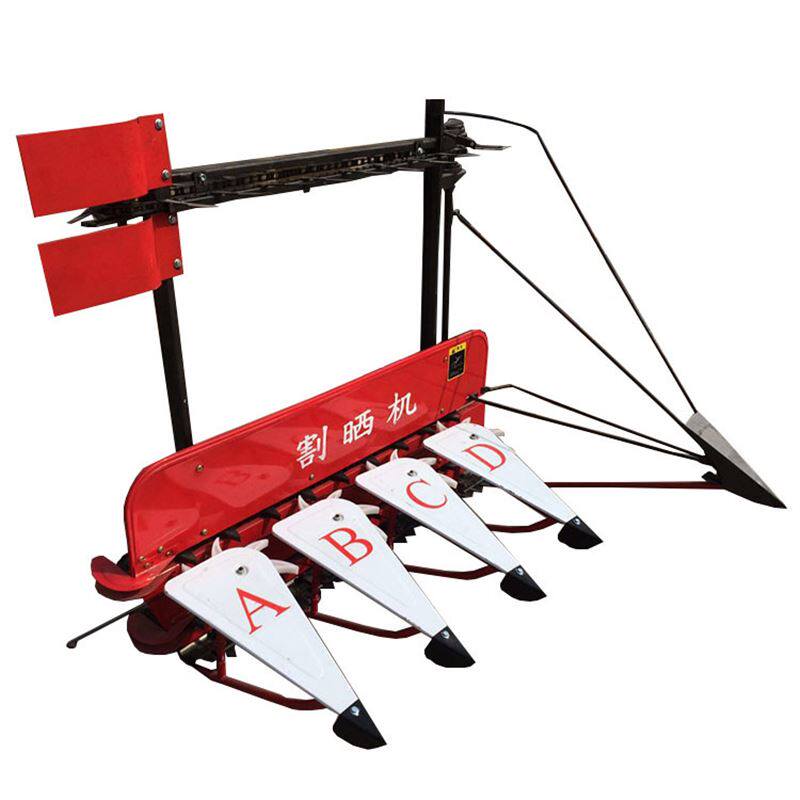 一边倒玉米秸秆收割机 手扶式芦苇柳条割晒机 芝麻辣椒割倒机