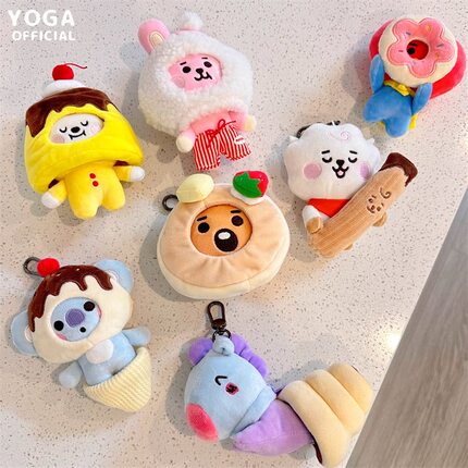 韩国BT21 BABY防弹少年团BTS毛绒坐姿公仔可爱BTS动漫周边玩偶