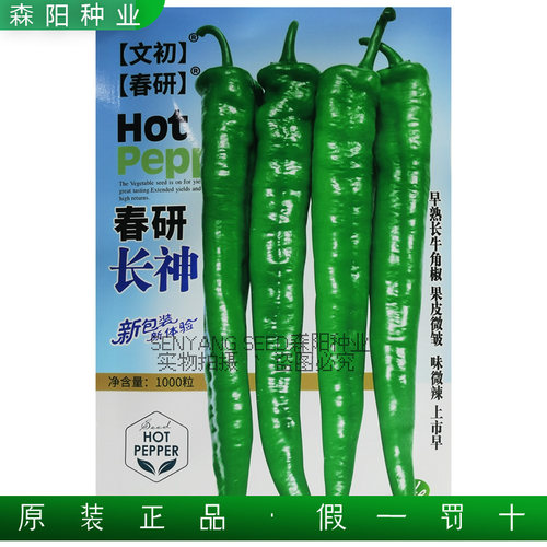 春研长神辣椒种子早熟特长羊角椒