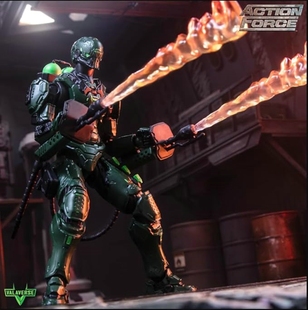 6寸可动兵人action force1/12行动力量适配漫威GIJOE武器素体配件