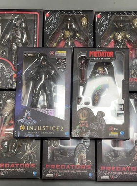 HIYA 海雅 1/18 3.75寸 不义联盟2 蝙蝠侠 铁血战士 终结者 异形