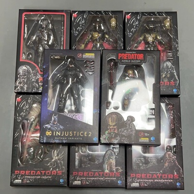 HIYA 海雅 1/18 3.75寸 不义联盟2 蝙蝠侠 铁血战士 终结者 异形