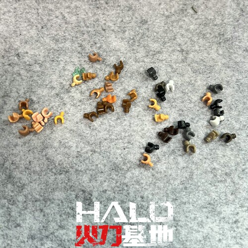 mega bloks美家宝光环使命召唤命运积木人手掌型连接件DIY配件