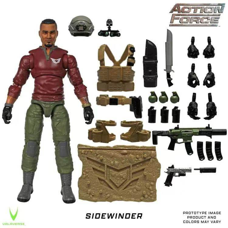 1/12行动力量action force适配漫威GIJOE武器配件素体