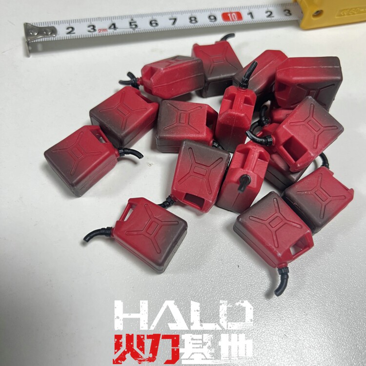 1:12/18可配BBI 暗源 酸雨 gijoe 3.75寸油箱 手提箱场景配件模型
